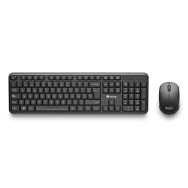 ngs harmony kit (querty, es) teclado ratón incluido universal rf inalámbrico qwerty español negro