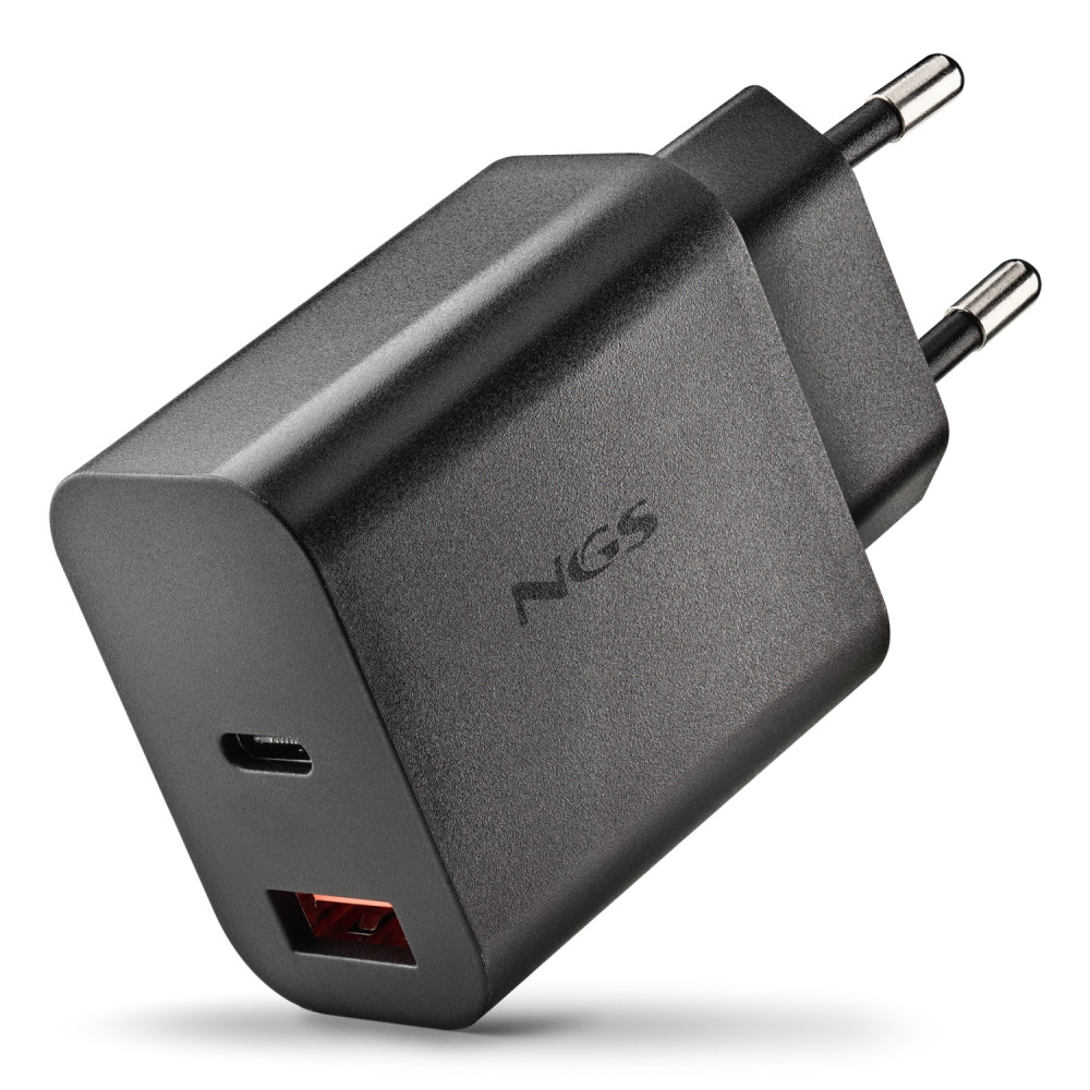 ngs era 20w black universal negro corriente alterna carga rápida interior