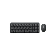 logitech mk250 compact bluetooth wireless combo teclado ratón incluido universal qwerty español grafito