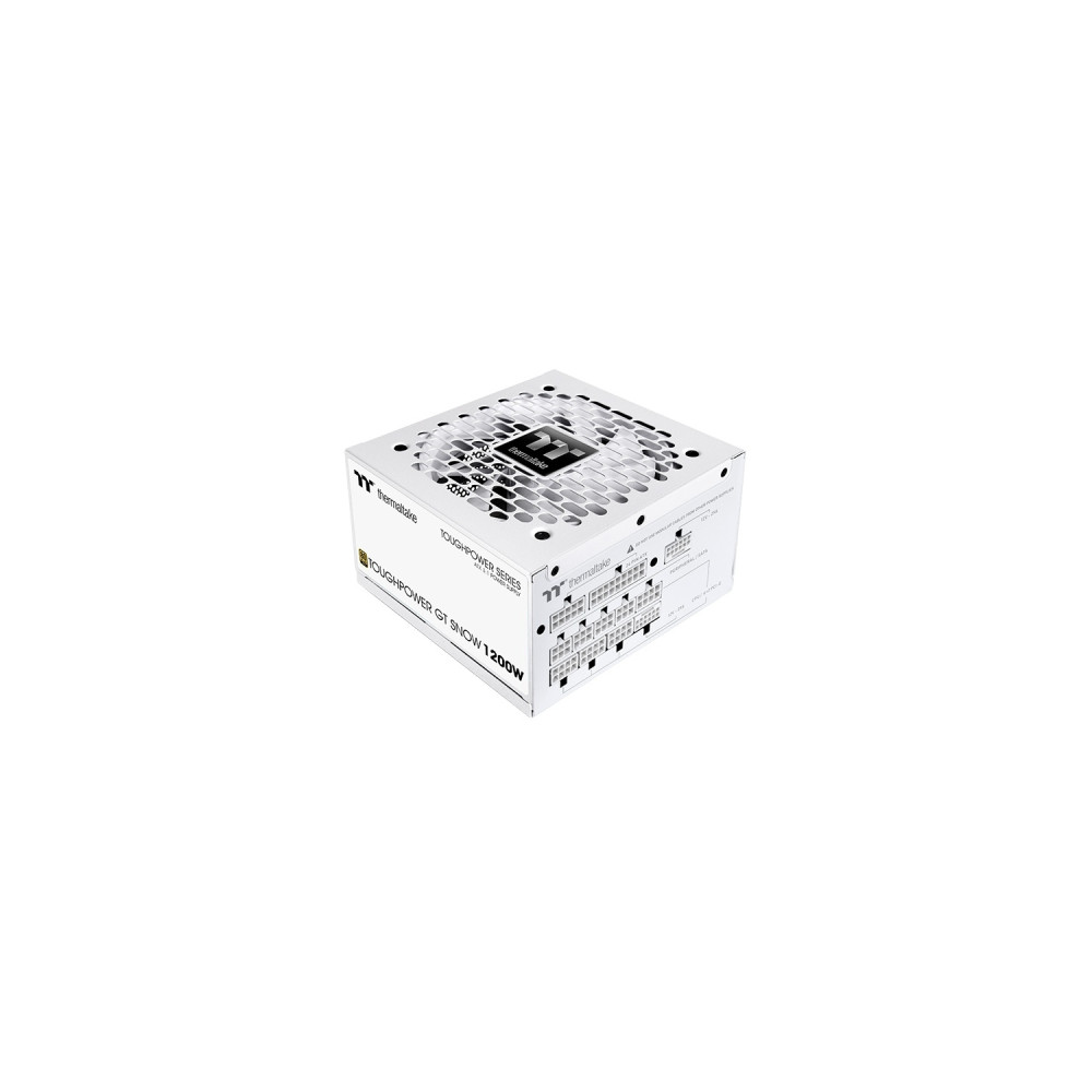 thermaltake toughpower gt snow 1200w unidad de fuente de alimentación 24-pin atx atx blanco