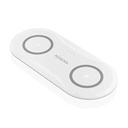 base de carga aisens wireless smartphone/auricular 15w usb-c white