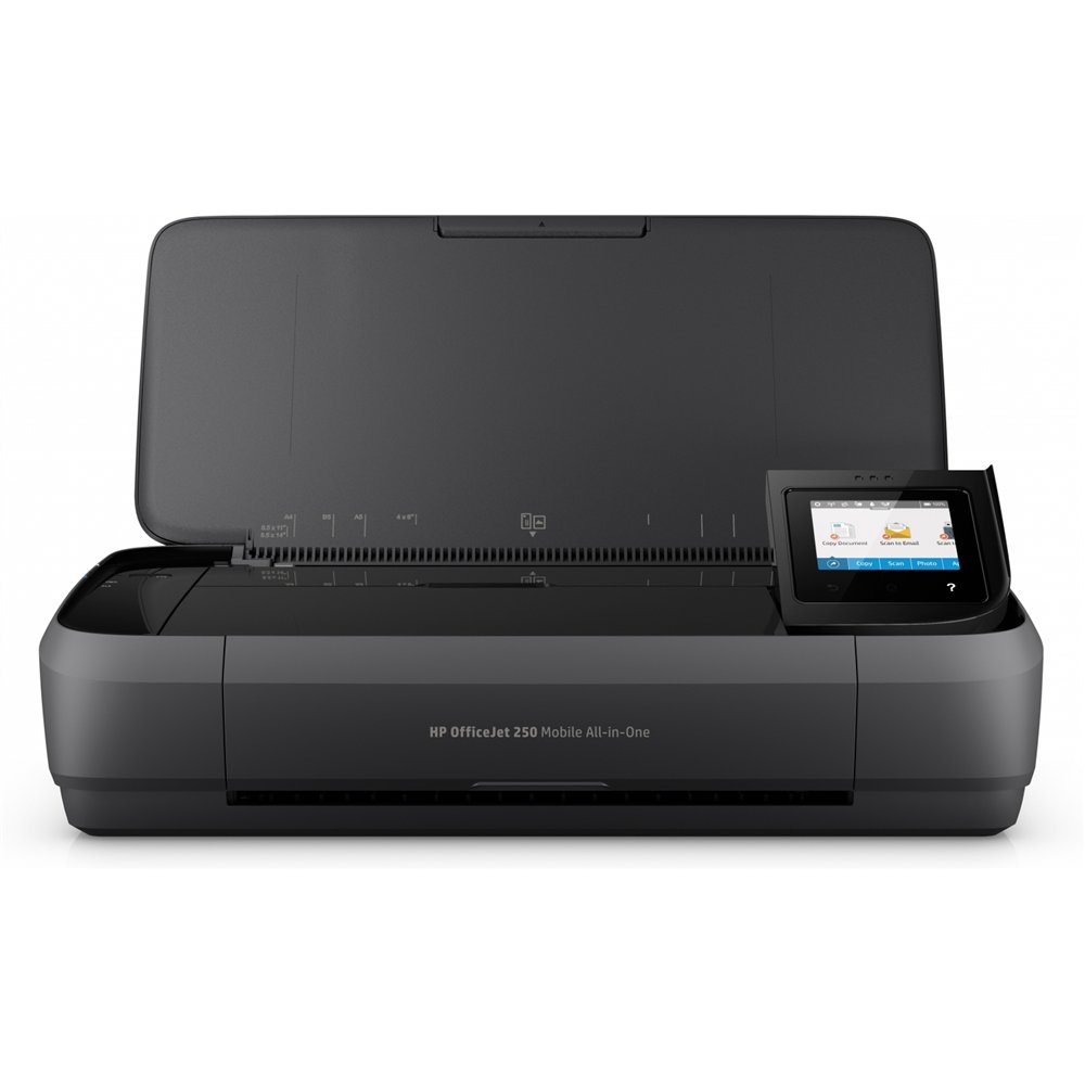 impresora portatil hp officejet 250 mobile inyeccion tinta usb wifi bluetooth negro cz992a