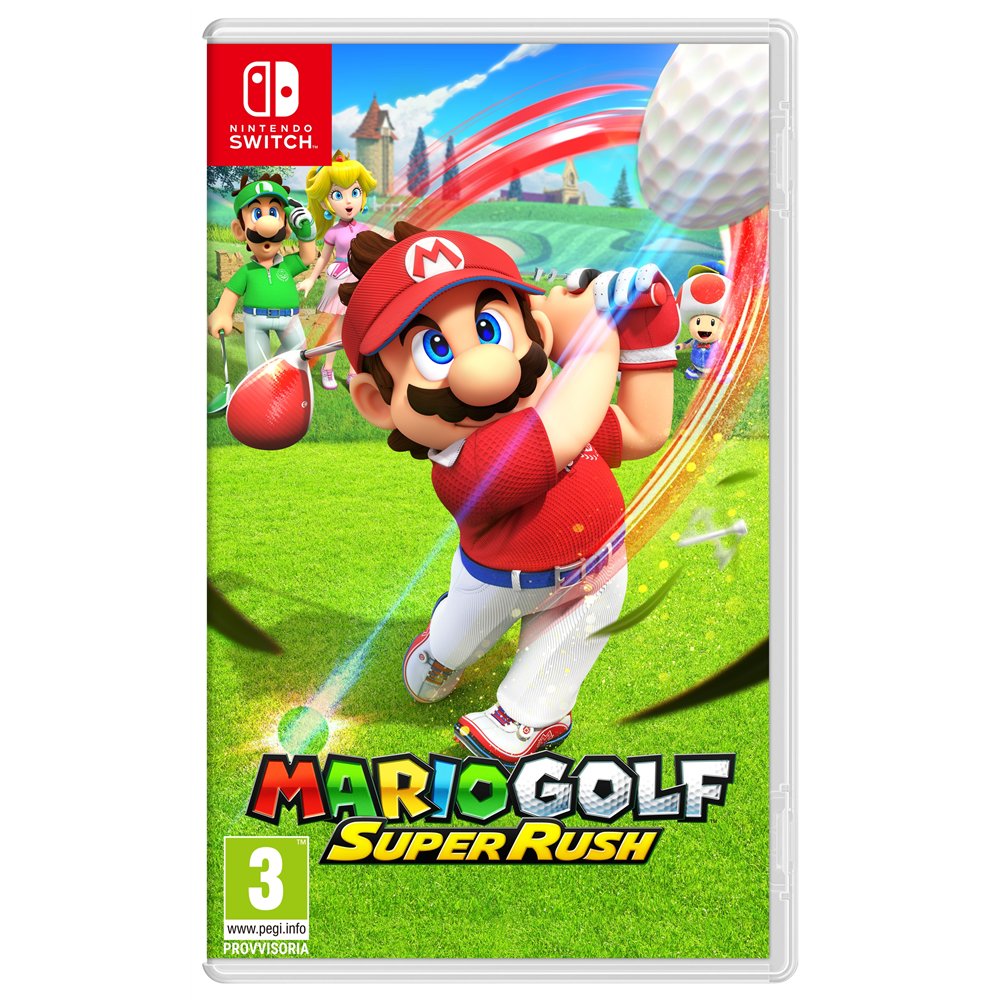 nintendo mario golf: super rush estándar inglés, español nintendo switch