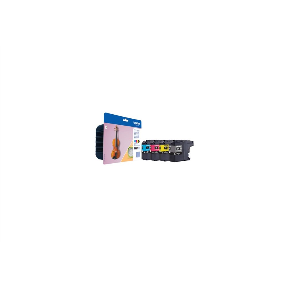 brother lc-127xl pack de 4 cartuchos de tinta