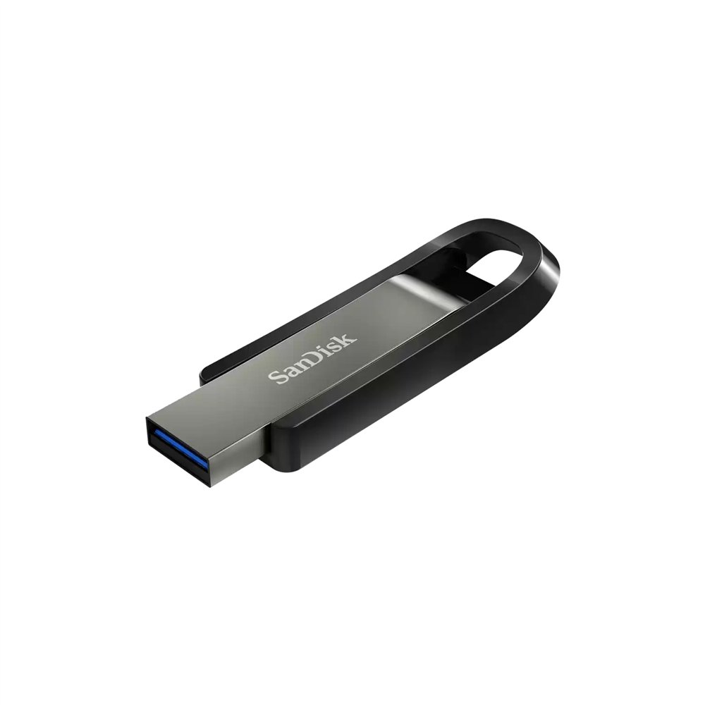 sandisk extreme go unidad flash usb 64 gb usb tipo a 3.2 gen 1 (3.1 gen 1) acero inoxidable
