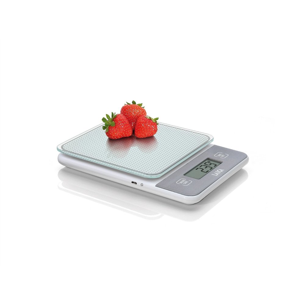 laica ks1320 báscula de cocina blanco encimera rectángulo báscula electrónica de cocina