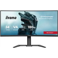 iiyama g-master gcb3484wqsu-b1 pantalla para pc 86,4 cm (34") 3440 x 1440 pixeles ultrawide quad hd led negro