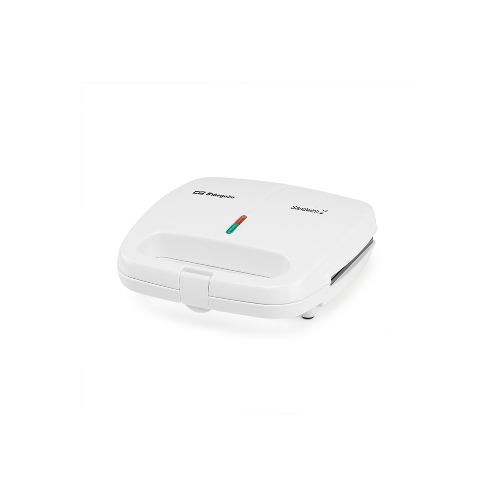 orbegozo sw 4915 sandwichera 800 w blanco