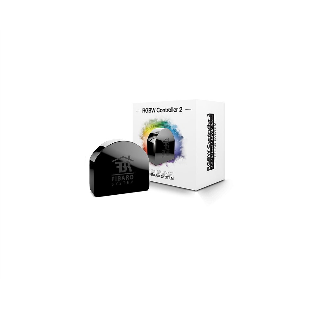 fibaro rgbw controller 2 inalámbrico negro