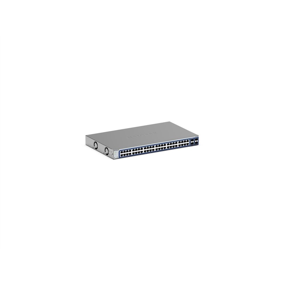 netgear gs748tv6 gestionado l2/l3/l4 gigabit ethernet (10/100/1000) negro, gris