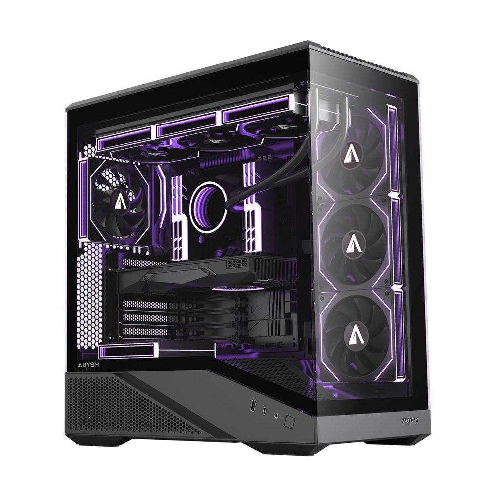 abysm gaming caja atx arian frame a400 black