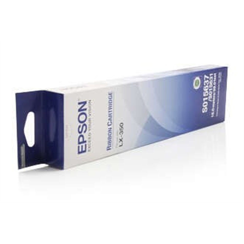 cinta epson s015637 lx-350 black