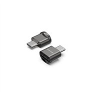 lector de tarjetas externo vention usb-c microsd black