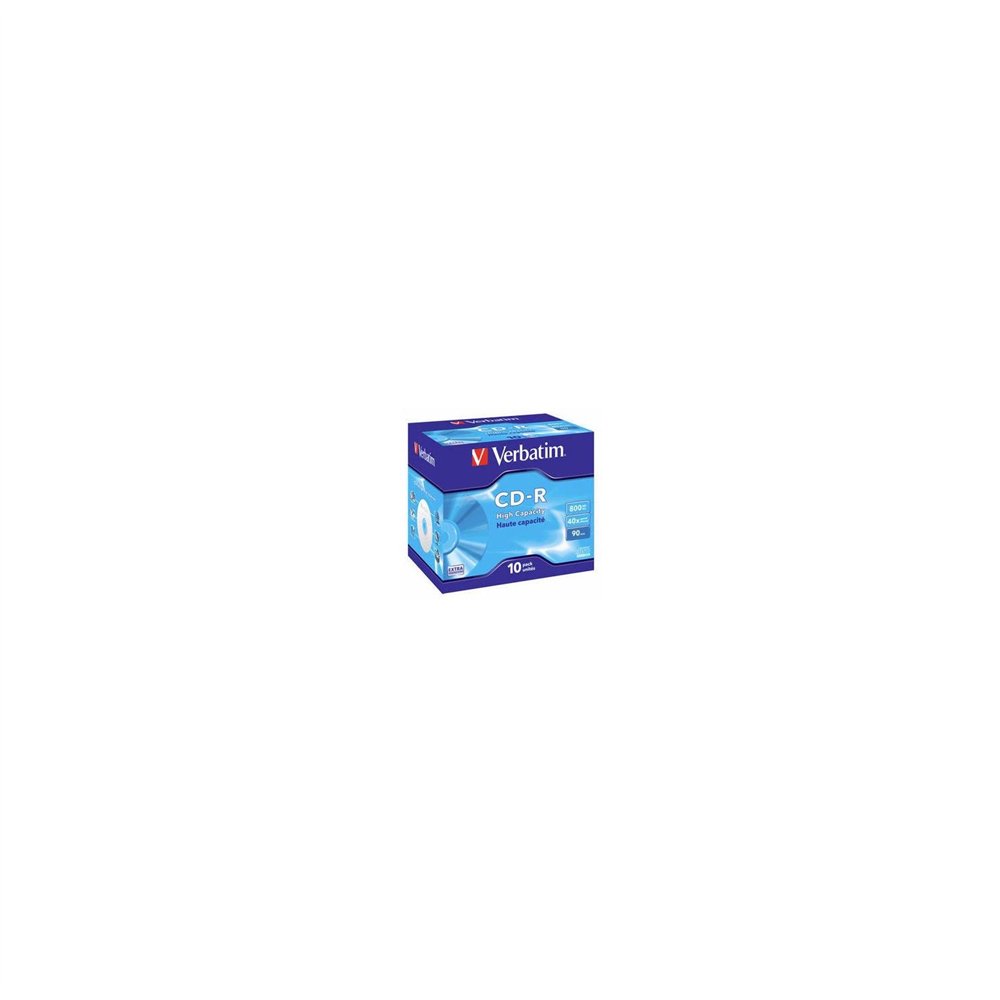cd-r verbatim 10 unidades 700mb 16x 43365