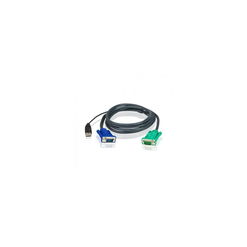 cable vga m a vga m + usb a m 3mt aten negro 8010729