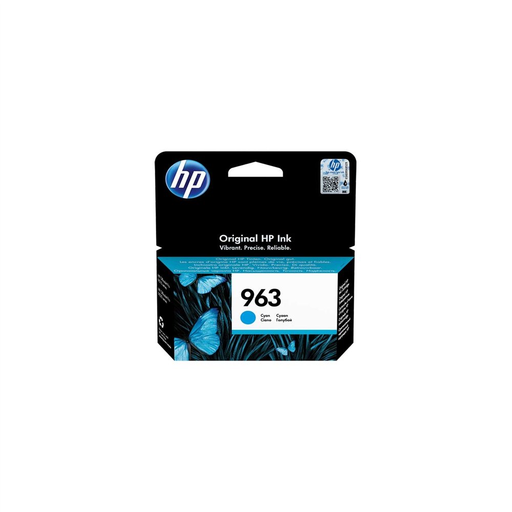 cartucho hp nº 963 cian 3ja23ae
