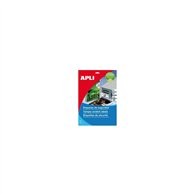 caja de etiquetas de seguridad adhesivas apli 45.7 x 21.2mm 10 hojas 11272