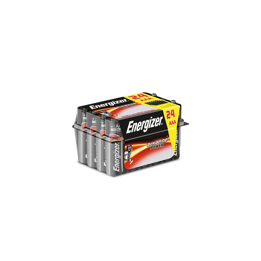 energizer alkaline power pila alcalina aaa lr03 pack*24