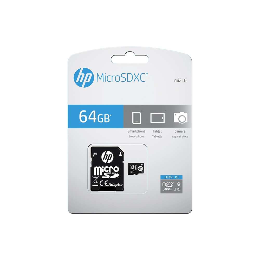 micro sd hp 64gb cl10