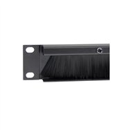 startech.com panel pasacables con cepillo para armario rack de servidores 1u - organizador de cableado de peine