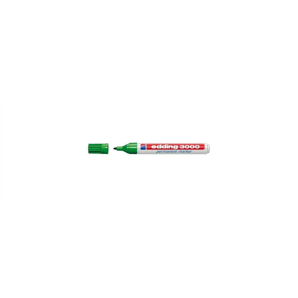 edding 3000 rotulador permanente punta redonda edd3000ver
