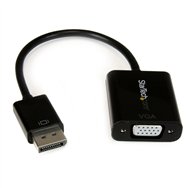 startech.com adaptador conversor displayport 1.2 a vga - convertidor dp a vga hd15 - 1920x1200 negro
