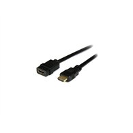 startech.com cable extensor hdmi ultra hd 4k x 2k de 2m - alargador macho a hembra - negro
