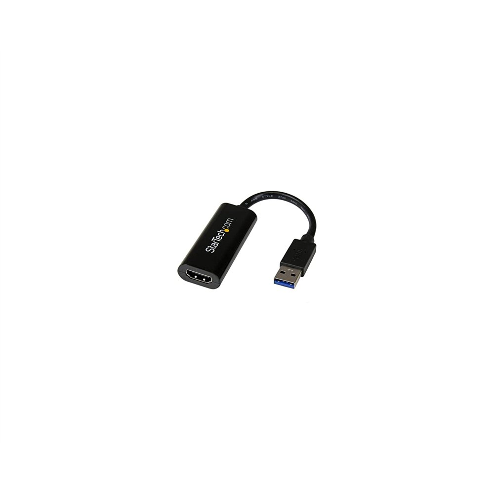 startech.com adaptador gráfico conversor usb 3.0 a hdmi - cable convertidor compacto de ví­deo - negro