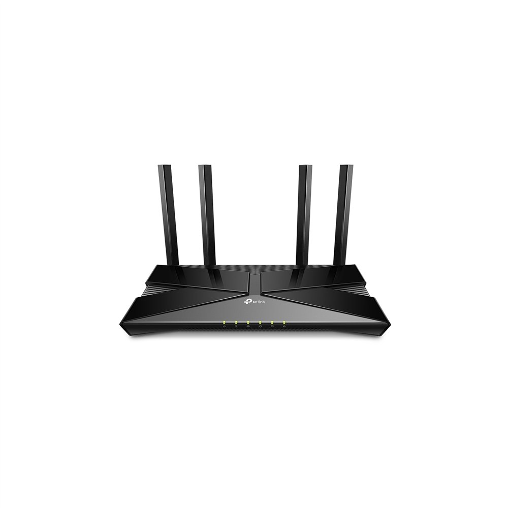 router tp-link inalambrico doble banda 2.4 ghz 5 ghz gigabit ethernet negro archer ax10