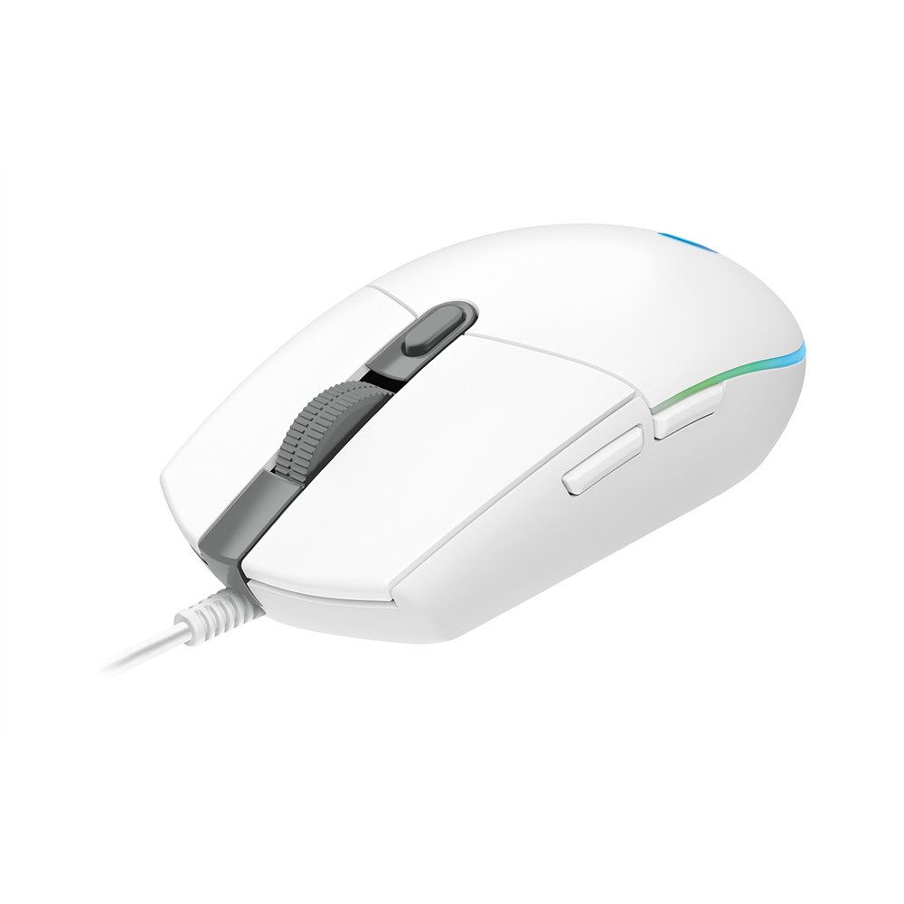 logitech g g102 raton gaming usb tipo-a 8000dpi blanco 910-005824
