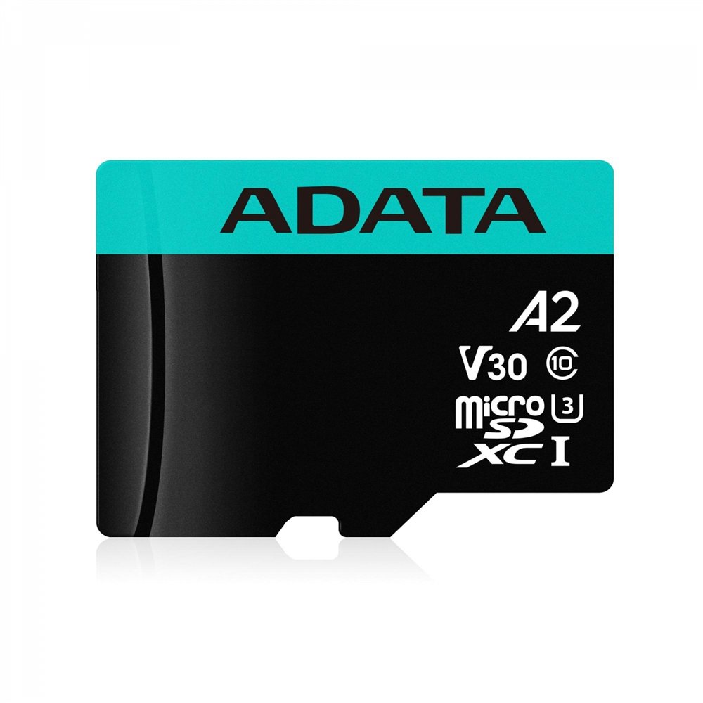 memoria microsdxc adata premier pro flash 128gb uhs-i negro azul ausdx128gui3v30sa2-ra1