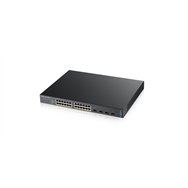 zyxel xgs2210-28hp gestionado l2 gigabit ethernet (10/100/1000) energí­a sobre ethernet (poe) 1u negro