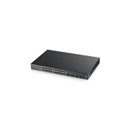 zyxel xgs2210-28 gestionado l2 gigabit ethernet (10/100/1000) 1u negro