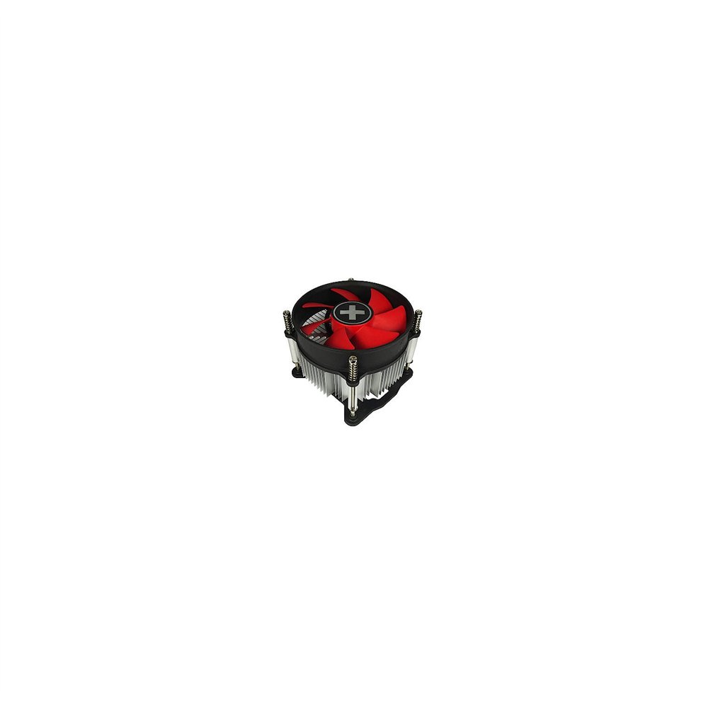 xilence xc032 ventilador cpu 9.2cm negro gris rojo
