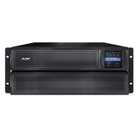 apc smart-ups lí­nea interactiva 3000 va 2700 w 10 salidas ac 4u negro, acero inoxidable