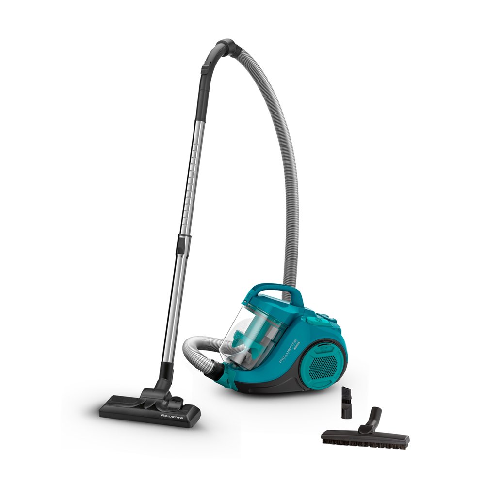 rowenta swift power cyclonic aspiradora cilindrica secador 750w sin bolsa turquesa