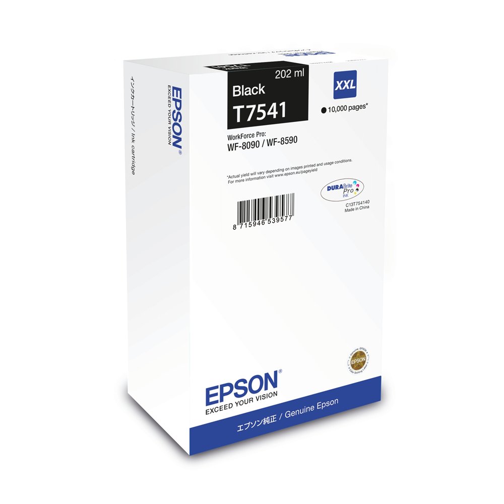 epson cartucho de tinta t7541 xxl black