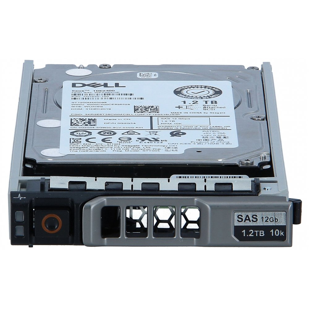 dell 400-ajpd disco duro interno 2.5 1200 gb sas