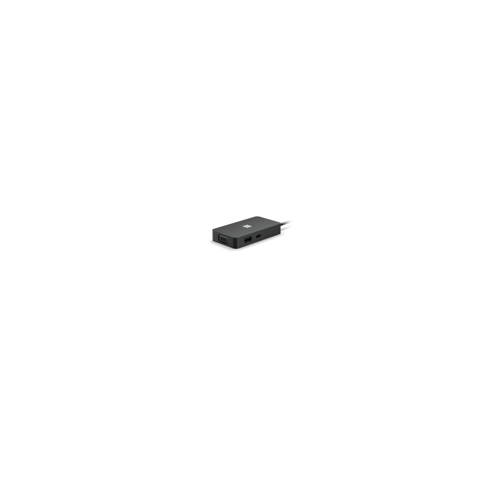 microsoft 1e4-00003 hub de interfaz usb tipo-c 5 puertos negro
