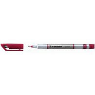 stabilo sensor rotulador de punta fina rojo 10 pieza(s)