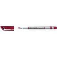 stabilo sensor rotulador de punta fina rojo 10 pieza(s)