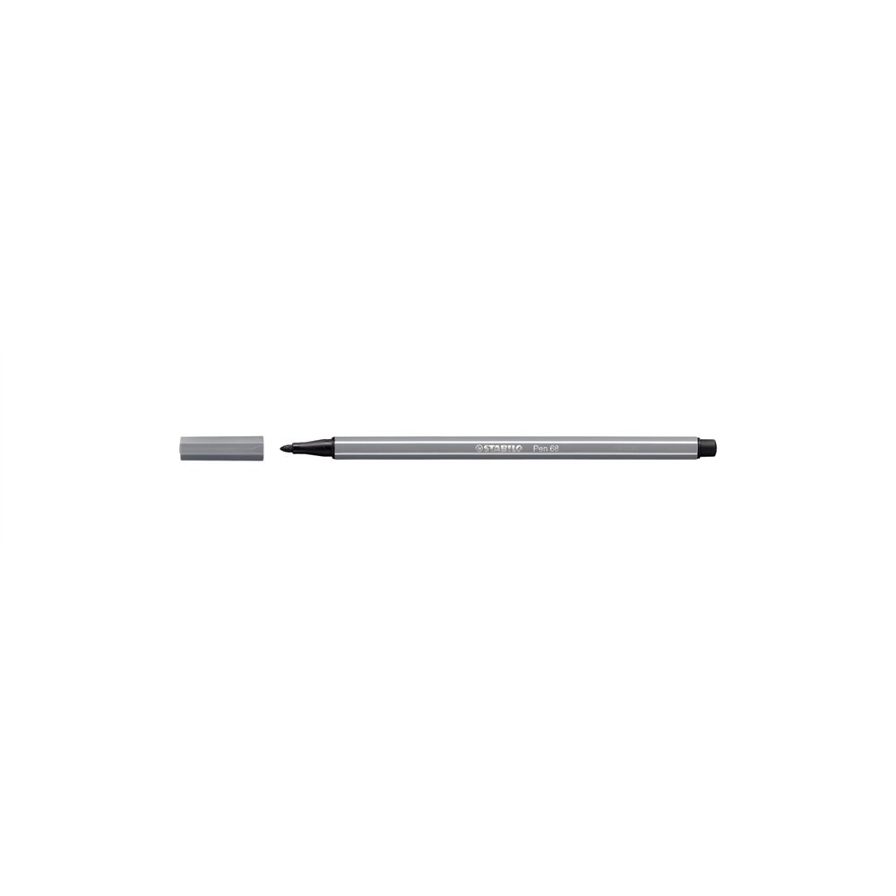 stabilo pen 68 rotulador gris 1 pieza(s)