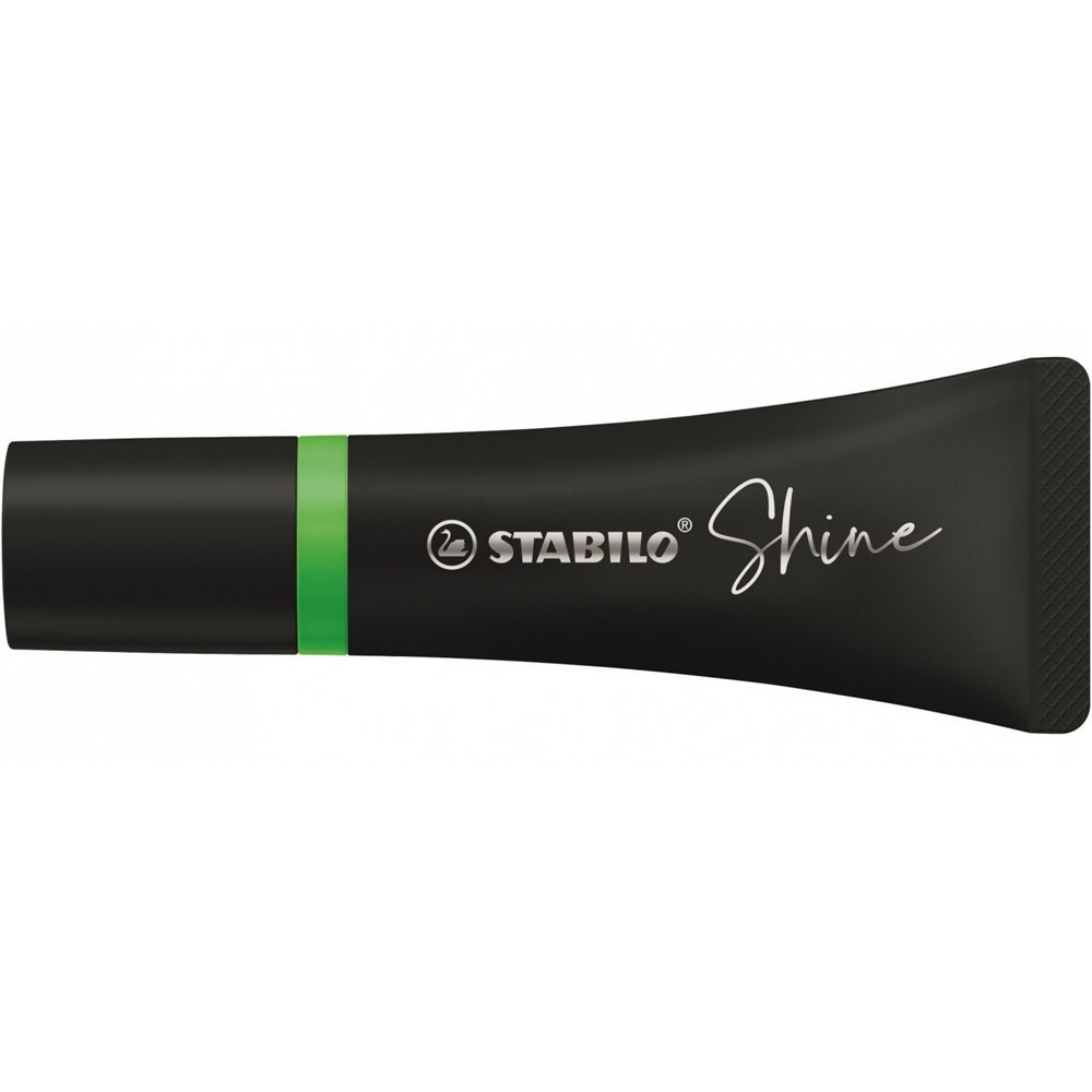 stabilo shine marcador 1 pieza(s) punta de cincel verde