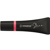 stabilo shine marcador 1 pieza(s) punta de cincel rosa