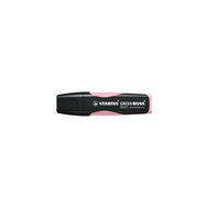 stabilo green boss pastel marcador punta de cincel rosa