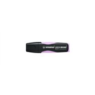 stabilo green boss pastel marcador punta de cincel lila