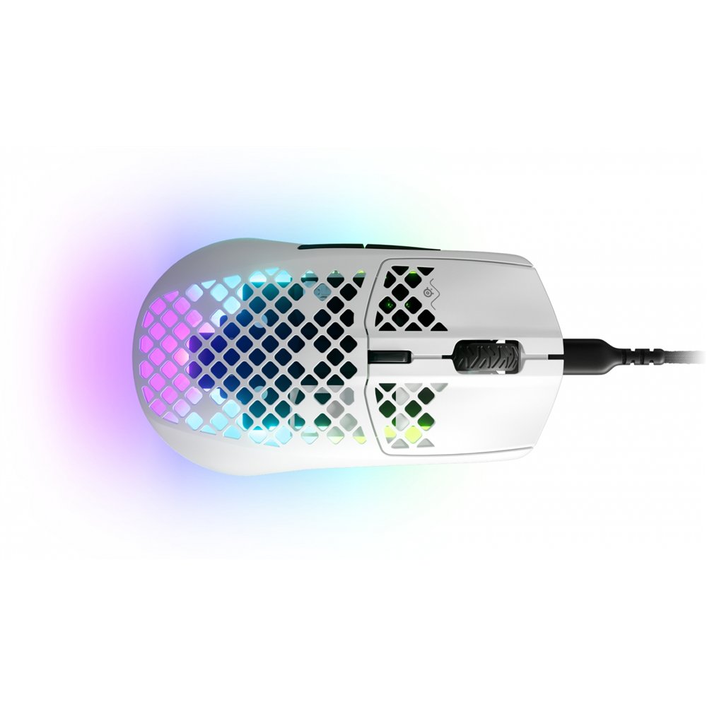 steelseries aerox 3 ratón mano derecha usb tipo c í“ptico 8500 dpi