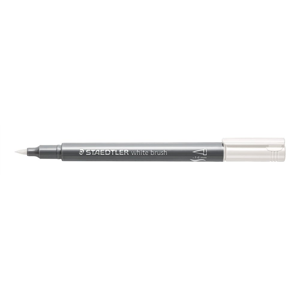 staedtler 8321 marcador 1 pieza(s) punta de pincel blanco