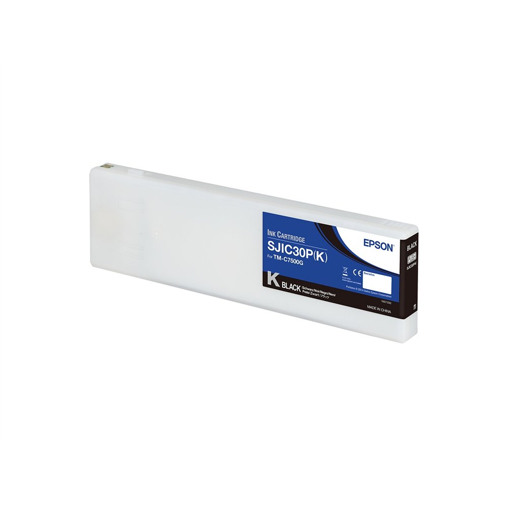 epson sjic30p(k): ink cartridge for colorworks c7500g (black)