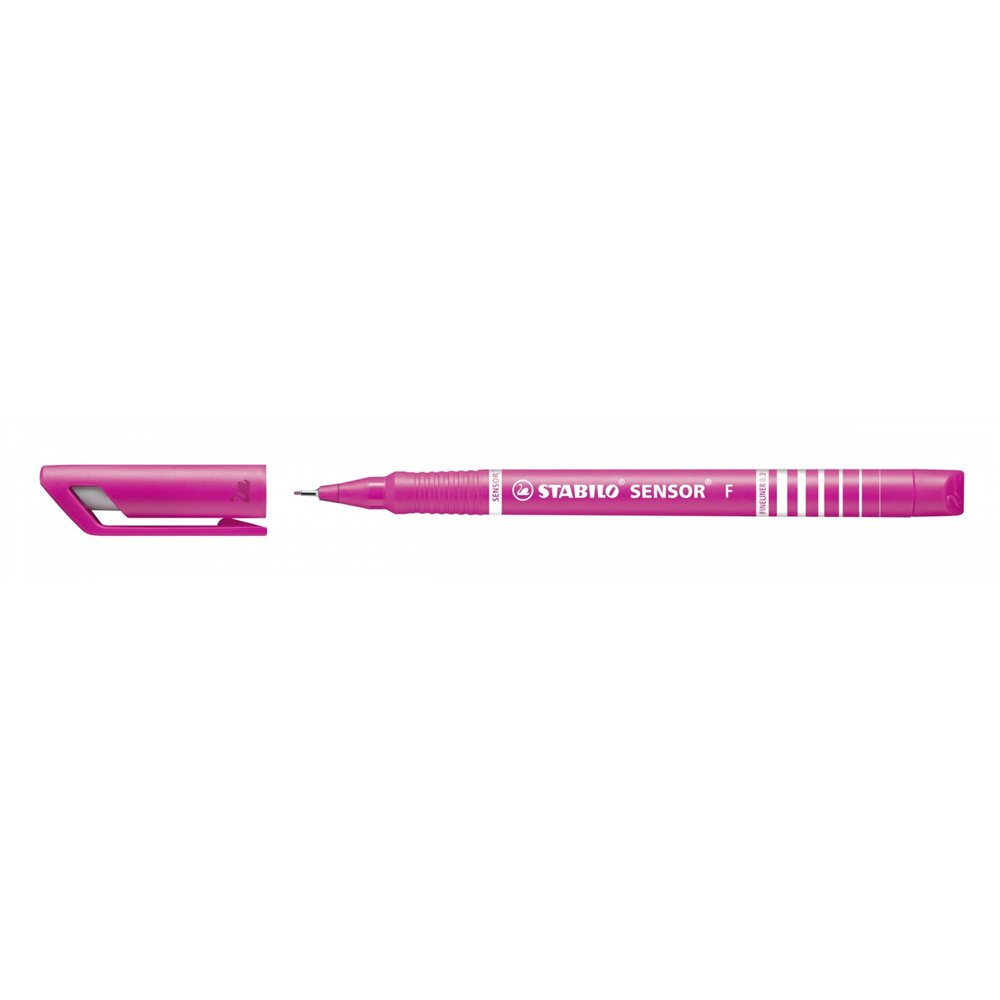 stabilo sensor fine rotulador de punta fina fino rosa 1 pieza(s)